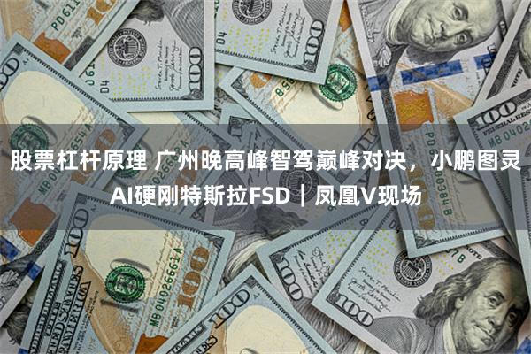 股票杠杆原理 广州晚高峰智驾巅峰对决，小鹏图灵AI硬刚特斯拉FSD｜凤凰V现场